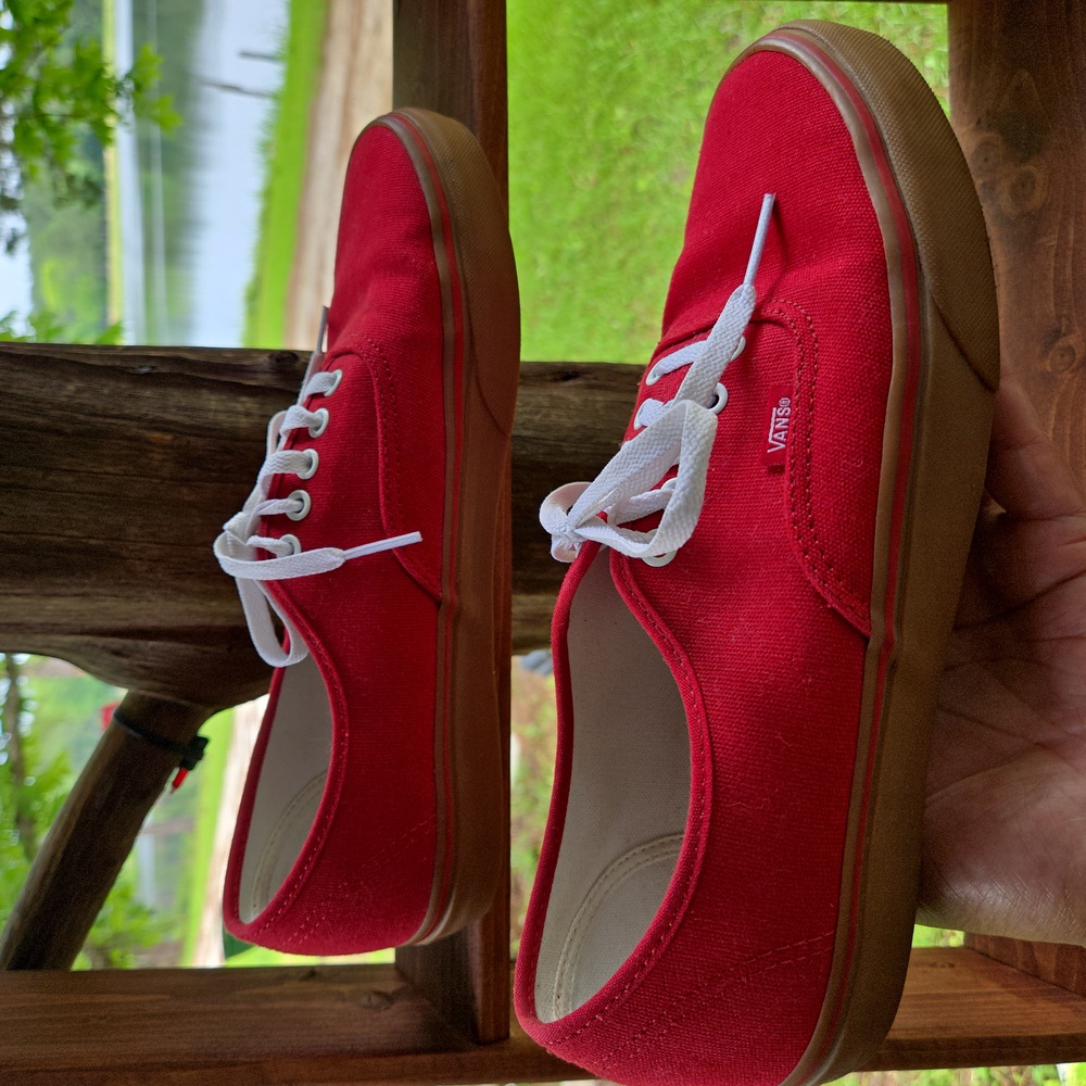 Vans Chili Pepper Red Gumsole Skate Sneaker Mens 11 - Picture 3 of 12